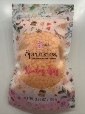 Pink Zebra Sprinkles Blending Bag